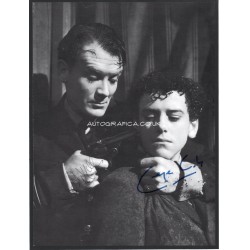 John Mills George Cole signature genuine signed authentic signature photo