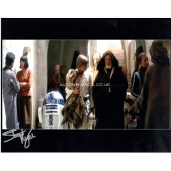 Star Wars Stuart Myers genuine signed authentic signature photo COA UACC