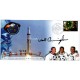 Walt Cunningham Apollo 7 genuine signed authentic signature FDC COA