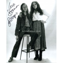 Dana Gillespie authentic original signed photo David Bowie COA UACC