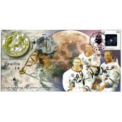  Edgar Mitchell Apollo 14 space genuine authentic autograph signed FDC