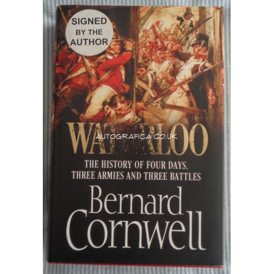 Bernard Cornell Waterloo genuine authentic autograph signed book COA