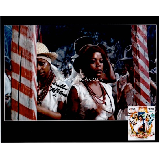 James Bond Della McRae genuine signed authentic autograph colour photo 2