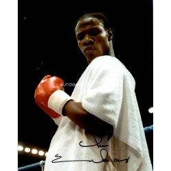 Chris Eubank Boxing genuine signed authentic autograph colour photo 2