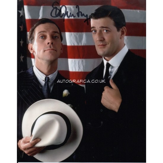 Stephen Fry Jeeves genuine signed authentic signature photo COA