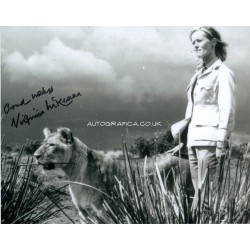 Virginia McKenna signed original genuine autograph authentic photo UACC