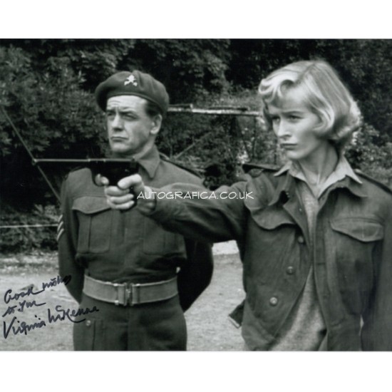 Virginia McKenna signed original genuine autograph authentic photo AFTAL