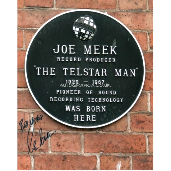 Clem Cattini Joe Meek signed genuine signature autograph photo COA UACC