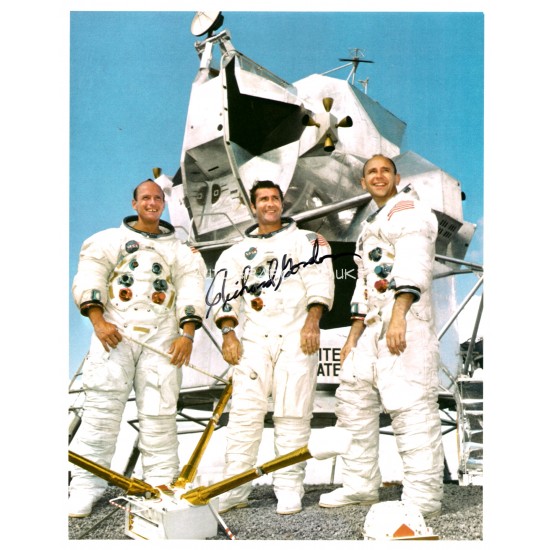 Dick Gordon Apollo 12 genuine authentic autograph signed litho.