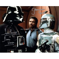 Dave Prowse Star Wars Bulloch signed authentic signature autograph