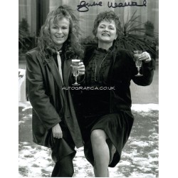 Julie Walters genuine signed autograph colour photo 2 COA UACC