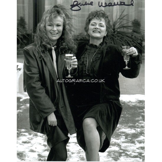 Julie Walters genuine signed autograph colour photo 2 COA UACC