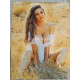 Lucy Pinder sexy signed authentic signature large photo COA UACC