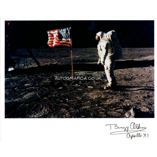 Apollo 11 Buzz Aldrin signed autograph photo space genuine COA UACC