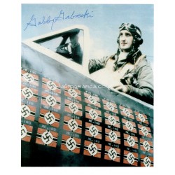 Gabby Gabreski WW2 ace signed autograph photo authentic COA AFTAL