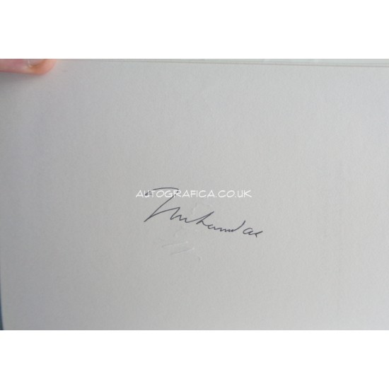 Muhammad Ali Boxing signed autograph book authentic COA UACC