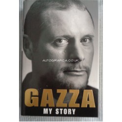 Paul Gascoigne football signed autograph book authentic COA UACC