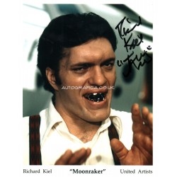 Richard Kiel James Bond signed autograph photo authentic COA UACC