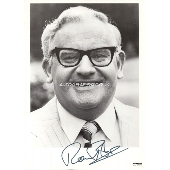 Ronnie Barker comedy signed authentic autograph photo COA UACC