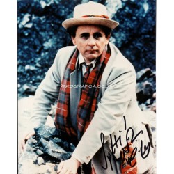 Sylvester McCoy Doctor Who signed authentic autograph photo COA UACC