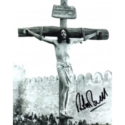 Robert Powell Jesus genuine signed authentic signature photo