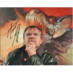 Meatloaf music genuine authentic autograph signed signature photo.