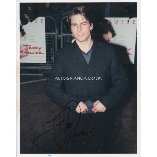  Tom Cruise genuine authentic autograph signed signature photo.