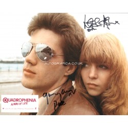 Quadrophenia Gary Cooper Leslie Ash genuine authentic autograph signed photo.