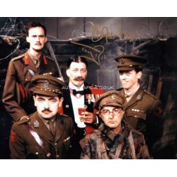 Tony Robinson Stephen Fry Blackadder authentic signed genuine photo COA