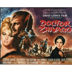 Julie Christie Zhivago genuine authentic autograph signed signature photo.