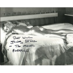 Shirley Eaton Goldfinger genuine authentic autograph signed signature photo.