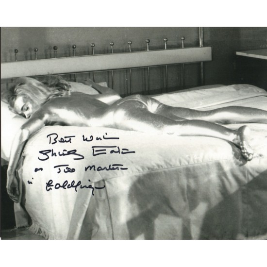 Shirley Eaton Goldfinger genuine authentic autograph signed signature photo.