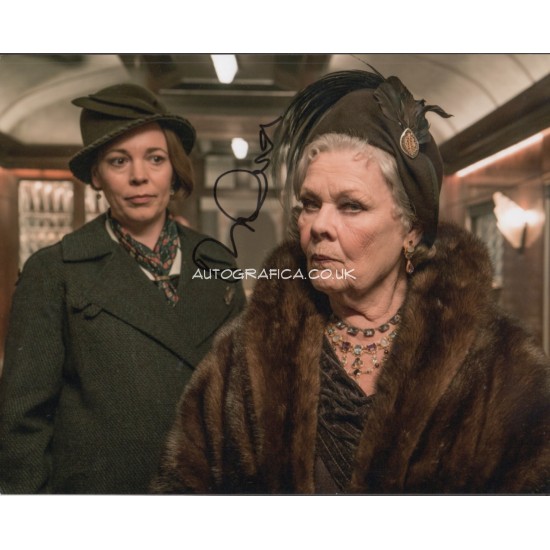 Olivia Coleman Poirot signed original genuine autograph authentic photo