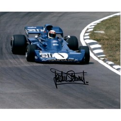 Jackie Stewart F1 Tyrrell genuine autograph signed photo UACC