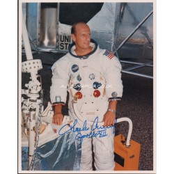 Charles Pete Conrad Apollo 12 genuine authentic autograph signed signature photo.