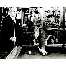 George Cole Dennis Waterman Minder genuine authentic autograph signed signature photo.