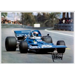 Jackie Stewart F1 Matra Tyrrell genuine authentic autograph signed signature photo.