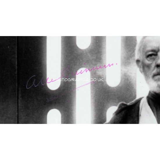 Alec Guinness Star Wars signed autograph genuine authentic signature photo