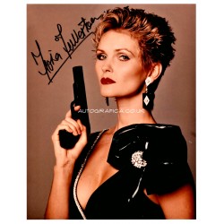 Fiona Fullerton James Bond genuine authentic autograph signed signature photo.