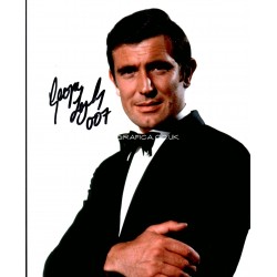George Lazenby James Bond genuine authentic autograph signed signature photo.