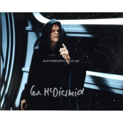 Ian McDiarmid Star Wars genuine authentic autograph signed signature photo.