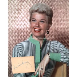 Doris Day genuine authentic autograph signed signature + photo.