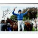 Frankie Dettori jockey genuine authentic autograph signed signature photo.