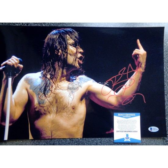 Ozzy Osbourne genuine authentic autograph signed signature photo Beckett.