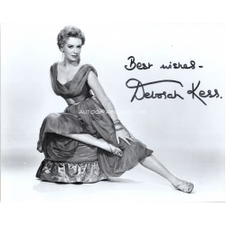 Deborah Kerr genuine authentic autograph signed signature photo.