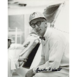 Guenter Wendt NASA genuine authentic autograph signed signature photo.