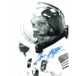 Tom Stafford Apollo NASA genuine authentic autograph signed signature photo.