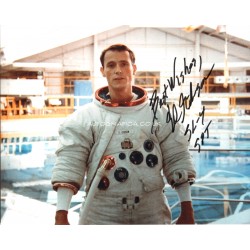 Ed Gibson astronaut genuine authentic autograph signed signature photo.