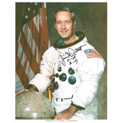 Jim McDivitt Apollo genuine authentic autograph signed signature litho