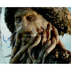 Bill Nighy Pirates genuine authentic autograph signed signature photo.
